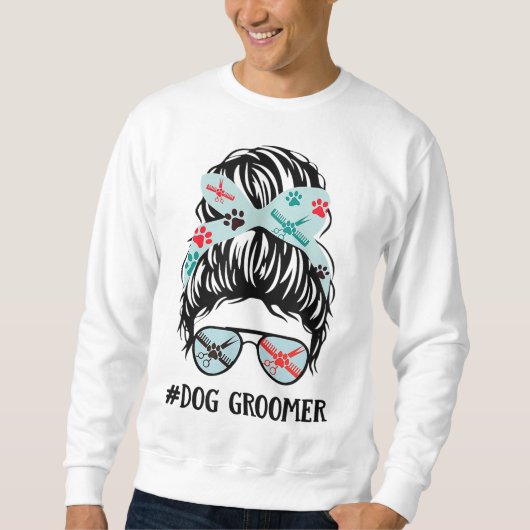 Dog Groomer Gift for Hondenliefhebber Dog Dog Groo Trui (Voorkant)