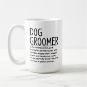 Dog groomer koffiemok (Links)