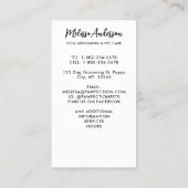 Dog Groomer Labrador Puppy Pet Sitter Pet Care Visitekaartje (Achterkant)