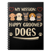 Dog Groomer Love Animals Dog Groomer Notitieboek (Voorkant)