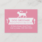 Dog Groomer Loyalty Kaart -  (Voorkant)