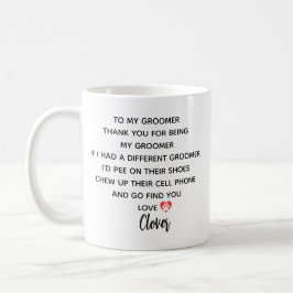 Dog Groomer Mug, Dog Groomer Gift For Dog Groomer Koffiemok