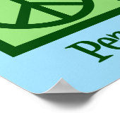 Dog Groomer Peace Love Pet Grooming Poster (Hoek)