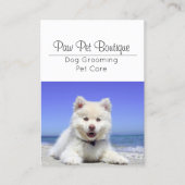 Dog Groomer Pet Care Puppy Walker Visitekaartje (Voorkant)