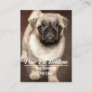 Dog Groomer Pet Care Puppy Walker Visitekaartje