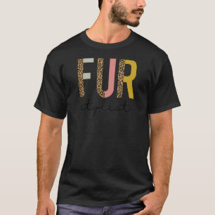 Dog Groomer Pet Cat Grooming Fur Stylist Outfit I T-shirt