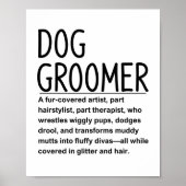 Dog groomer poster (Voorkant)