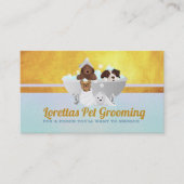 Dog Groomer Slogans Visitekaartjes (Voorkant)