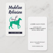 Dog Groomer | Stijllijst Afsprakenkaartje (Voorkant / Achterkant)