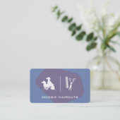 Dog Groomer Variation Visitekaartje (Staand voorkant)