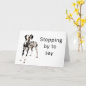 DOG GROOMER, VETERINARIAN EN DOG WALKER KAART (Gele Bloem)