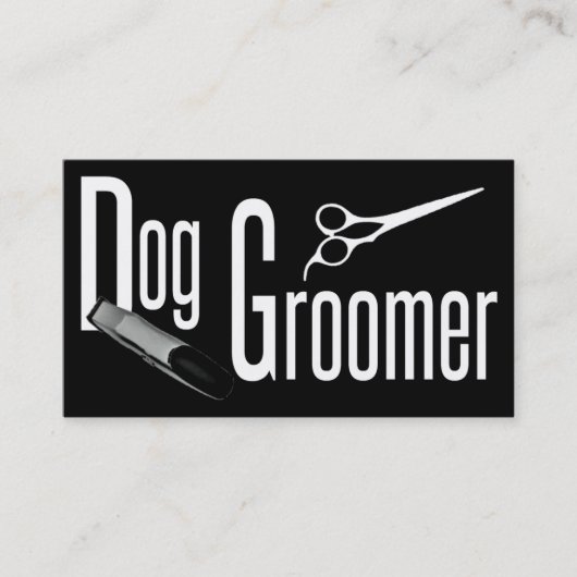Dog Groomer Visitekaartje (Voorkant)
