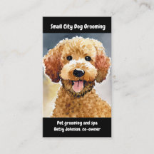 Dog Groomer Visitekaartje