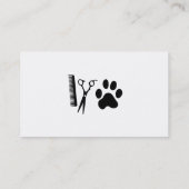 Dog Groomer Visitekaartje (Achterkant)