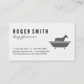 Dog Groomer Visitekaartje (Voorkant)