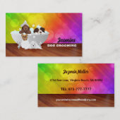 Dog Groomer Visitekaartjes (Voorkant / Achterkant)