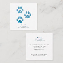 Dog Groomer Wash Paws Prints Waterverf Water