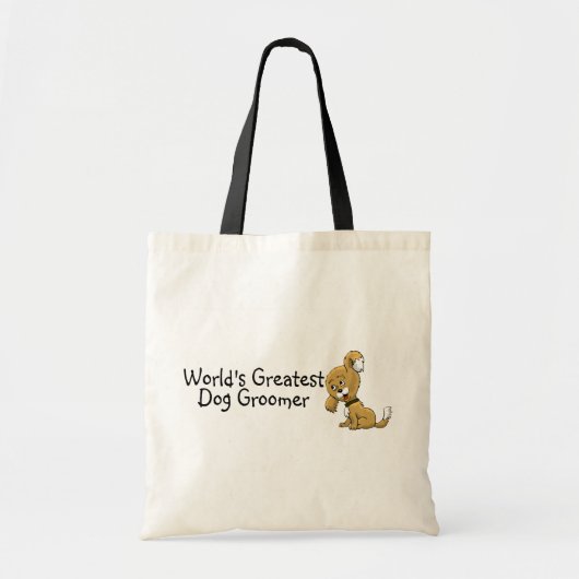 Dog Groomer Worlds grootst Tote Bag (Voorkant)