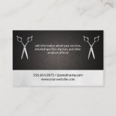 Dog Groomers | Voertuig Visitekaartje (Achterkant)