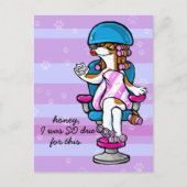 Dog Grooming Afspraak Herinnering Briefkaart (Voorkant)