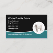 Dog Grooming Afspraak Herinnering Visitekaartjes (Voorkant)