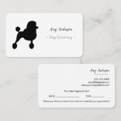 Dog Grooming Afspraak Visitekaartje (Voorkant / Achterkant)