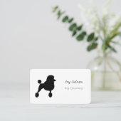 Dog Grooming Afspraak Visitekaartje (Staand voorkant)