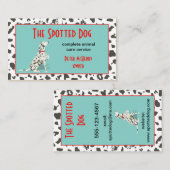 Dog Grooming Animal Care Visitekaartje (Voorkant / Achterkant)