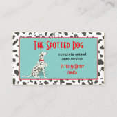 Dog Grooming Animal Care Visitekaartje (Voorkant)