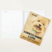 Dog Grooming Business Appointing Book Planner (Display)