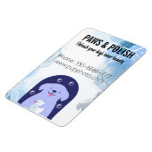 Dog Grooming Business Custom Fridge Magneet (Linkerzijde)