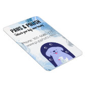 Dog Grooming Business Custom Fridge Magneet (Rechterzijde)