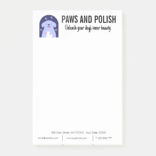 Dog Grooming Business Custom Post-it® Notes