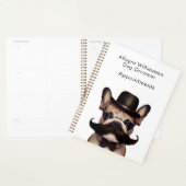Dog Grooming Business French Bulldog Appointing Planner (Display)