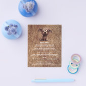Dog grooming business personalized flyer (Enkel)