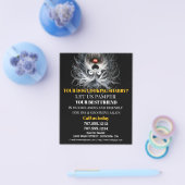 Dog grooming business personalized flyer (Enkel)
