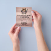 Dog grooming business personalized flyer (Hand)