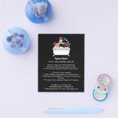 Dog grooming business personalized flyer (Enkel)