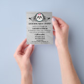 Dog grooming business personalized flyer (Hand)