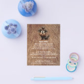 Dog grooming business personalized flyer (Enkel)