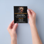 Dog grooming business personalized flyer (Hand)