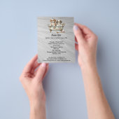 Dog grooming business personalized flyer (Hand)