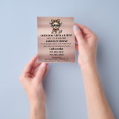 Dog grooming business personalized flyer (Hand)