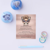 Dog grooming business personalized flyer (Enkel)