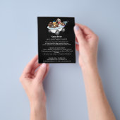 Dog grooming business personalized flyer (Hand)