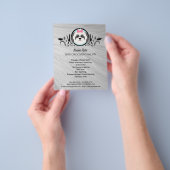 Dog grooming business personalized flyer (Hand)