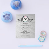 Dog grooming business personalized flyer (Enkel)