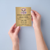 Dog grooming business personalized flyer (Hand)