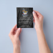 Dog grooming business personalized flyer (Hand)