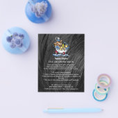 Dog grooming business personalized flyer (Enkel)